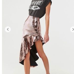 Sequin skirt